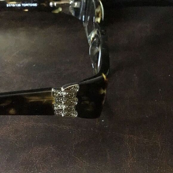 Glasses Tortoise shell, eyeglass Prescription frame and cheetah print Rampage ca - Picture 5 of 6
